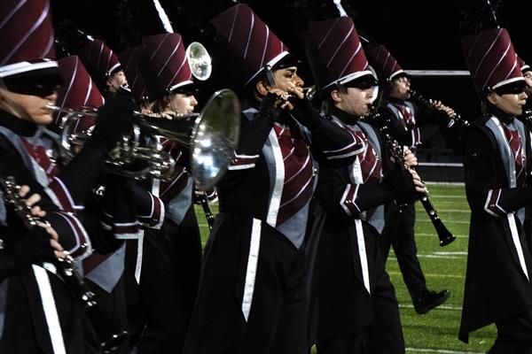 Broadneck High School Marching Band Performing